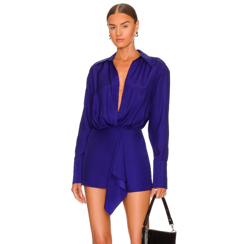 GAUGE81 Naha Short Dress in Ultramarine Large